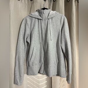 Active Life Heather Gray Zip-Up Jacket